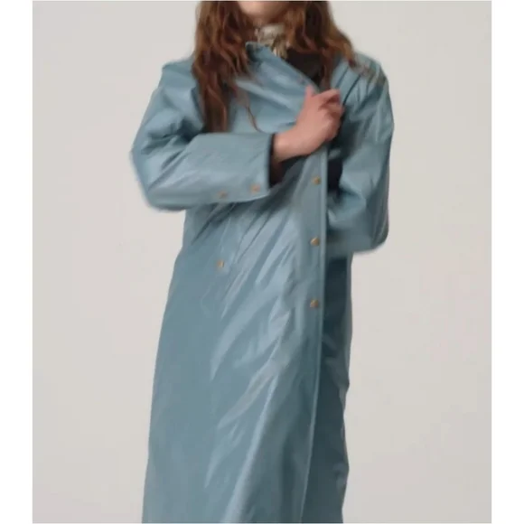 J.Crew Shiny long Barn Jacket™ - Picture 3 of 10